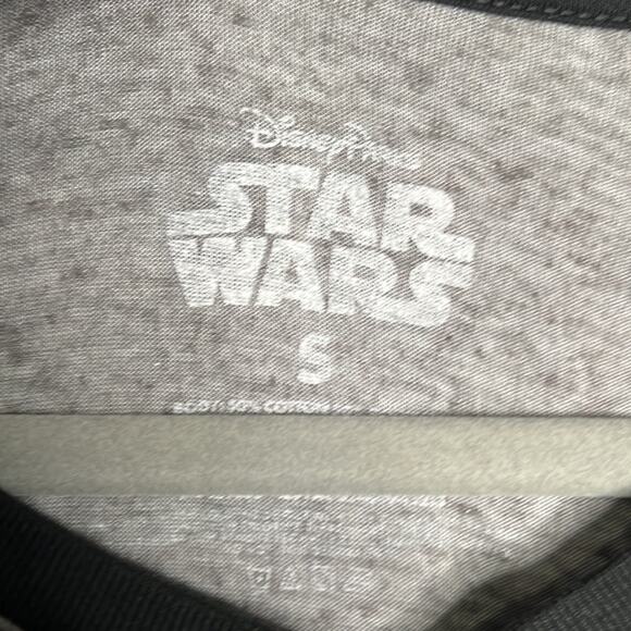 Star Wars Black and Gray Short Sleeve T Shirt Size Small - Picture 5 of 7